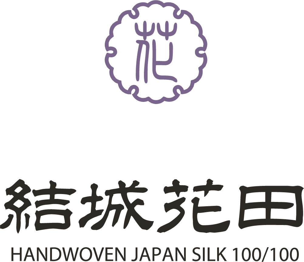 結城花田 Hand woman japna silk 100/100